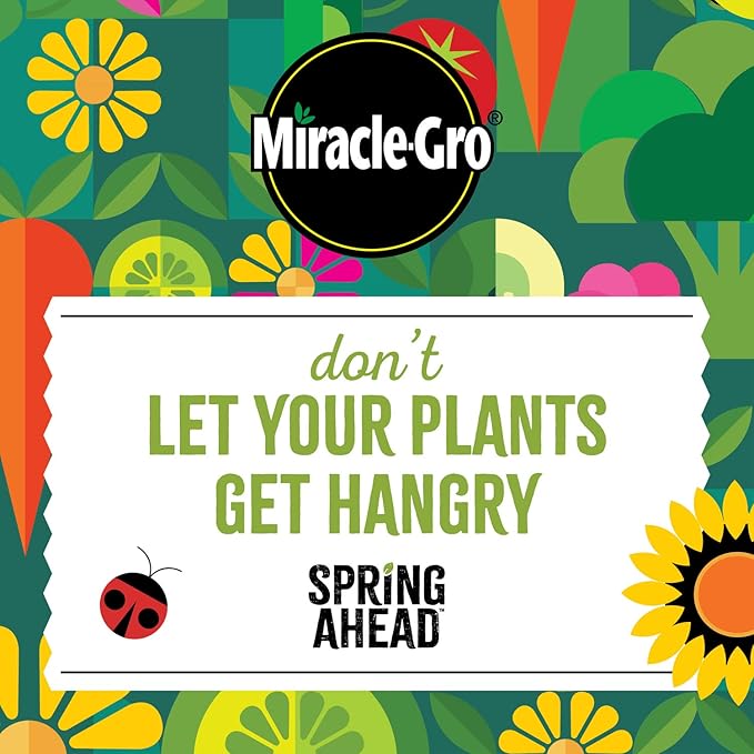 Miracle-Gro Spring Ahead - Granular Plant Food for All Plants, 3 lbs.
