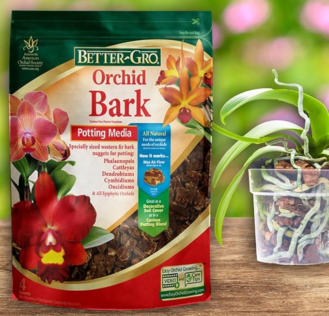 5019 Better-Gro Orchid Bark, 8 Quarts