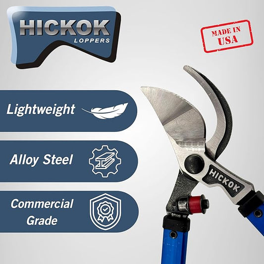 Heavy Duty Loppers for Tree Trimming – 28" Branch Cutter & Pruning Shears with Long Handle | Lightweight Aluminum Tree Trimmer | Professional-Grade Pruner Made in USA