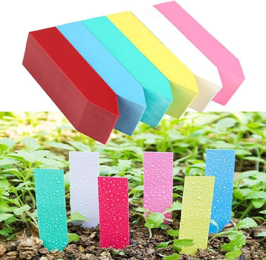 Plastic Plant Labels, 4“ Plant Markers for Outdoor Garden Waterproof, Plant Name Tags, Garden Labels for Outdoor Ground Waterproof, Plant Name Tags, Planting Sticks for Seeds(300 Pcs)