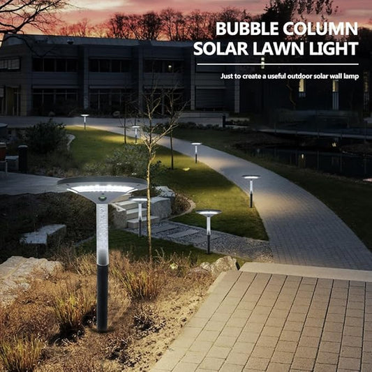 S NMT LED Garden Solar Pathway Lights,Outdoor Motion Sensor Landscape Lights for Garden Lighting, IP65 Waterproof Solar Spotlight for Yard