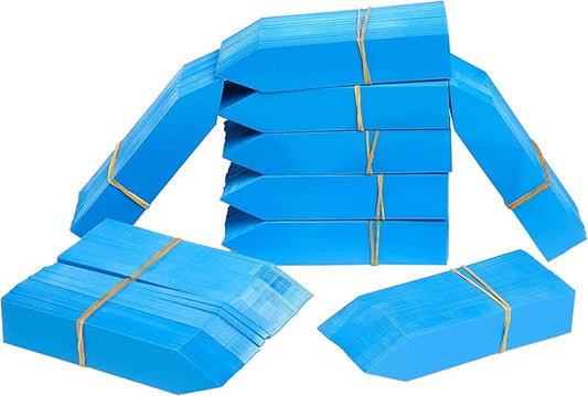 1000 Pcs Plant Tags, 4 Inch Plastic Garden Plant Pot Markers Waterproof Plant Labels, Blue