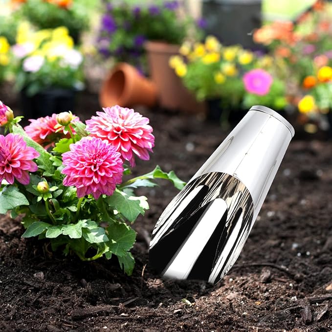 YARNOW Stainless Steel Bucket Shovel Soil Shovels Indoor Plants Spade Shovel Cup Mini Potting Scoop Garden Trowel Garden Soil Scooper Tools Scoops for Halloween Grow Flowers
