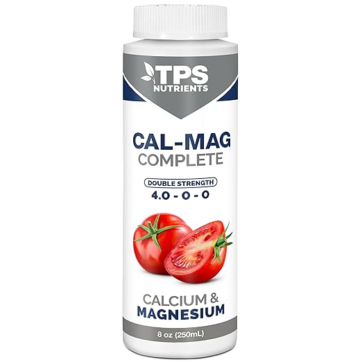 TPS NUTRIENTS Cal-Mag Complete, Calcium Magnesium Iron and Micronutrients Fertilizer and Supplement 8 oz (250mL)