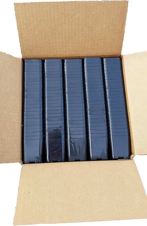 Pack of 2 Inch Plastic Flower Pots for Seedlings, or Succulents (500 Pots, Black)