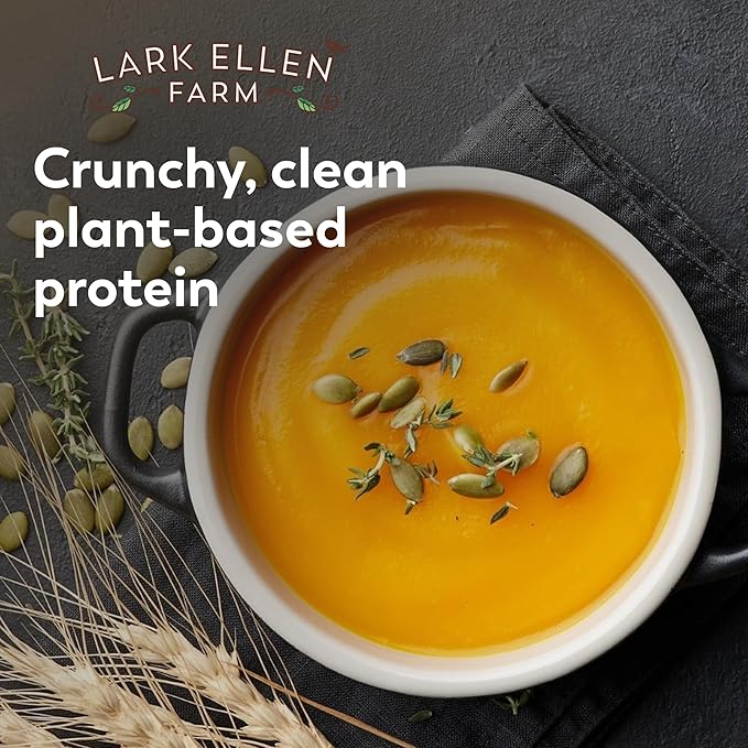Lark Ellen Farm Sprouted Organic Pumpkin Seeds – Raw, Unsalted, Air-Dried Pepitas for Snacking, Salads, Trail Mix – USDA Organic, Non-GMO, Vegan, Gluten-Free, Resealable Bag (14 oz, 1 Pack)