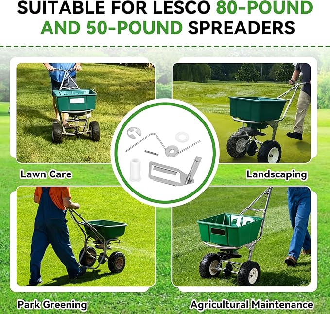 Abode 092463 Fertilizer Spreader Agitator Kit for Lesco 80/50lb Push Spreader 092463 Fertilizer Spreader Agitator Kit for Lesco 80/50lb Push Spreader