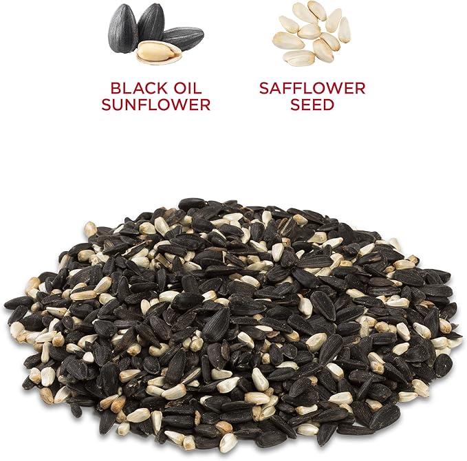 Audubon Park Cardinal Blend Wild Bird Food,Cardinal Bird Seed for Outside Feeders,4-Pound Bag,(Pack of 2)