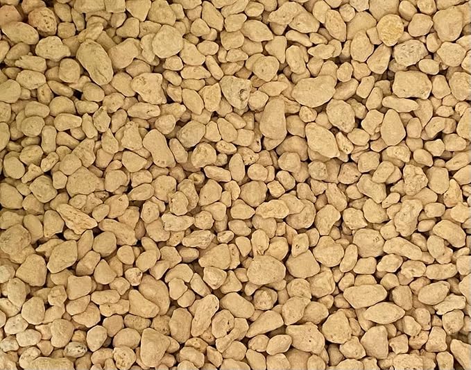 2.5 Quart Japanese Kanuma Soil for Bonsai & Acid Loving Plants - Medium Grain