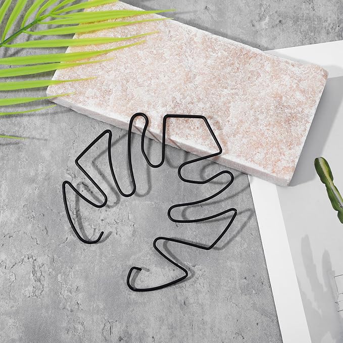 4 PCS Monstera Plant Support, Plant Support Stakes for Indoor Plants Plant Stem Support Metal Monstera Plant Stabilizer Holder Plant Clips for Climbing Plants Support for Thriving Growth