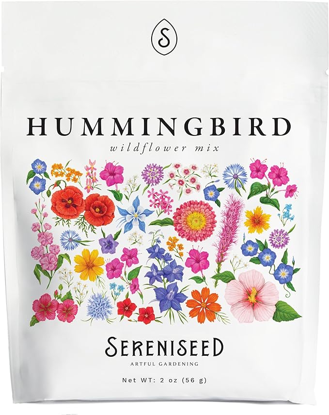 Sereniseed Hummingbird Wildflower Mix Seeds (2 oz)