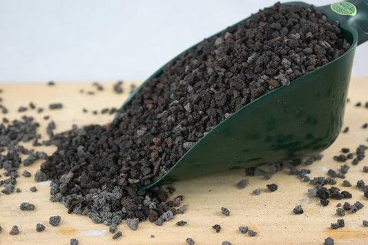 2 Gal. 1/8" Horticultural Black Lava for Top Dressing, Cactus & Succulent, Bonsai Tree Soil Mix, Top Dressing