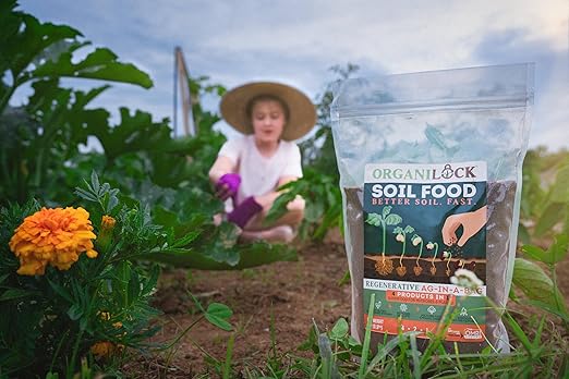 Soil Food - (2 Pound Bag) | Regenerative Soil Amendment with Microbes, Microbe Food, Biochar & Organic Fertilizer | Yield-Boosting Concentrate |