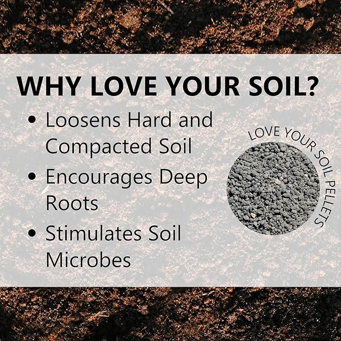 Jonathan Green (12191) Love Your Soil, Soil Food for Lawns in Hard Soils - Soil Amendment for Grass & Vegetable Gardens (15,000 Sq. Ft.)
