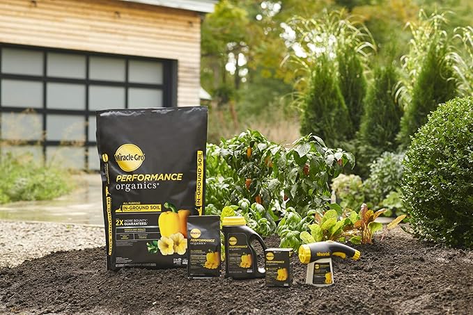Miracle-Gro Performance Organics All Purpose Plant Nutrition Granules, 1.75 lb. - Organic, All-Purpose Plant Food for Vegetables, Flowers and Herbs - Feeds up to 165 sq. ft.