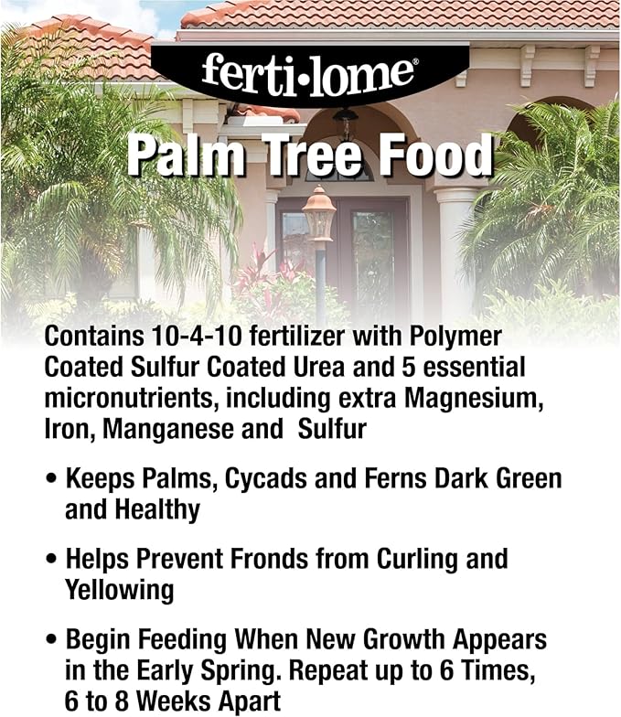 Fertilome (10726) Palm Tree Food 10-4-10 (20 lbs.)