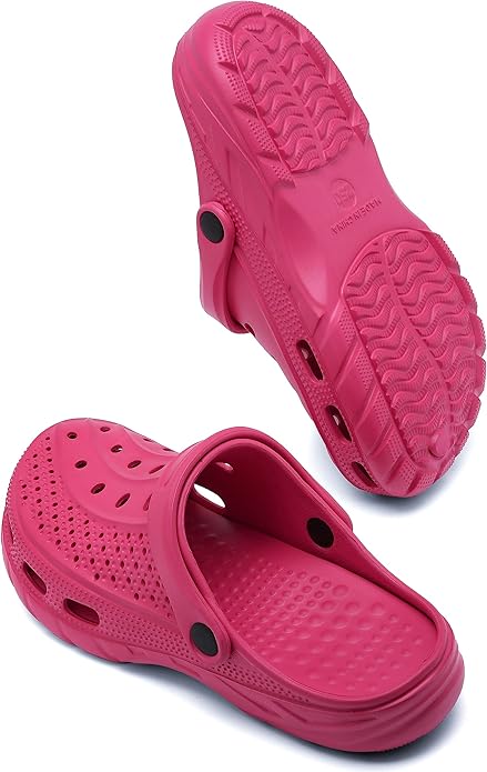 Women Men Orthopedic Clogs Arch Support Garden Shoes Sandals Slippers with Plantar Fasciitis Insoles