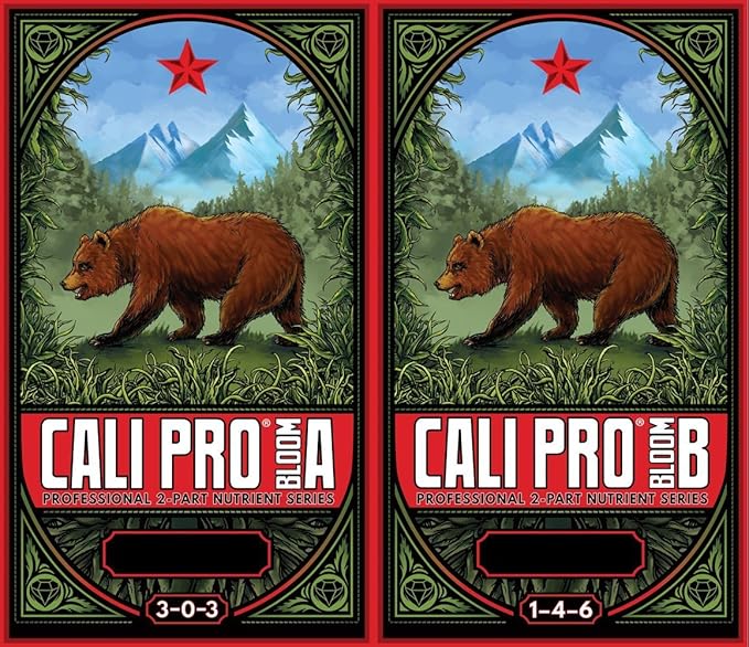 Emerald Harvest GL56723914.922 Cali Pro Bloom A+B Fertilizer Combo, 3.8 L