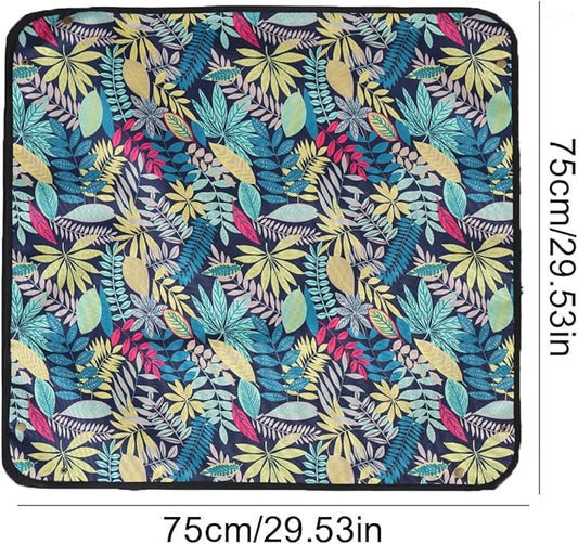 Plant Repotting Mat for Plants, Gardening Hand Tools for Gardeners, Oxford Printed Cloth, 29.5x29.5in(75x75cm)