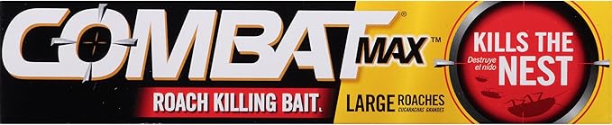 Combat Source Kill Max R2 Large Roach Bait, Black, 8 Count (Pack of 2)