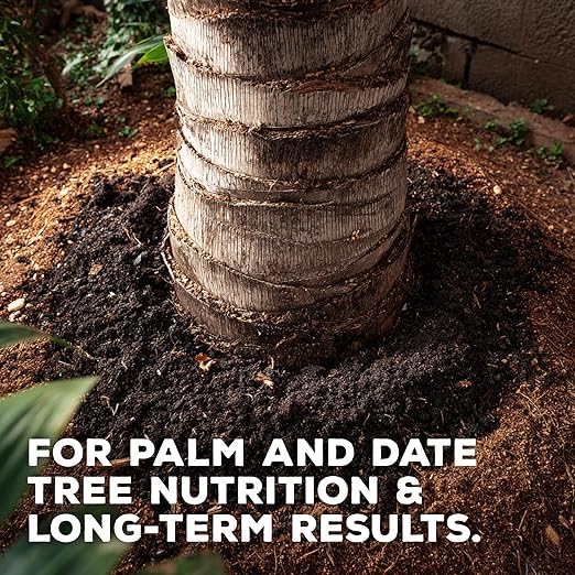 Soil Seed & Water Oasis Blend Organic Fertilizer for Palm & Date Trees – Soil Amendment for Tropical Landscapes - OMRI Listed Organic Fertilizer