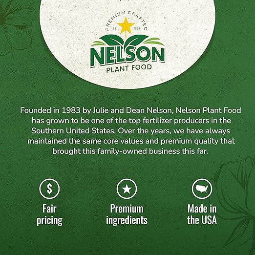 Nelson Plumeria Plant and All Flowering Tropicals Food Ferns Orchids Lilys In Ground Container Patio Grown Granular Fertilizer NutriStar 5-30-5 (2 lb)