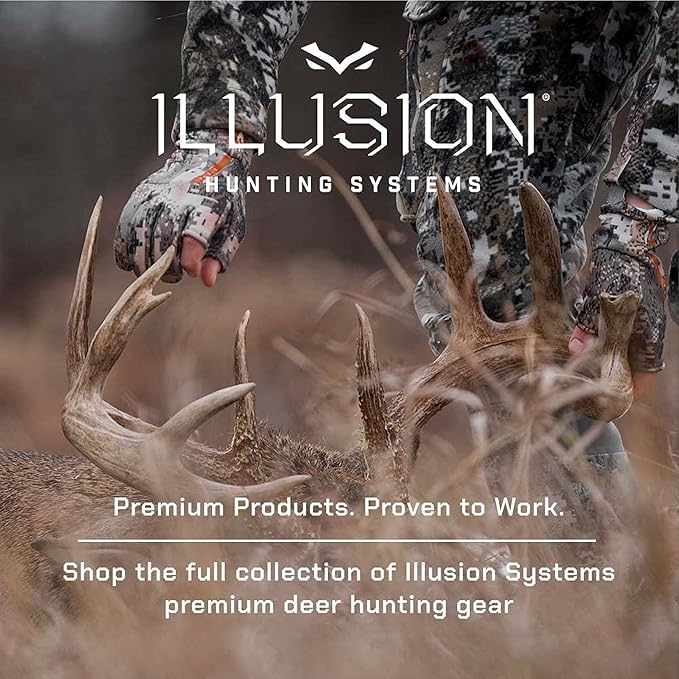 All-in-One Food Plot Seed + Fertilizer for Deer - 1/4 Acre Coverage - Perennial Blend - Protein and Micronutrients for Wildlife - Clovers and Chicory - Illusion Systems (Easy Greens)
