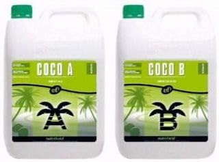 Nutrifield 4 Bags Coco Coir Perlite 70/30 Plus Coco Part A 5 Liter and Coco Part B 5 Liter Bundle Deal