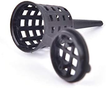 OBANGONG 100PCS Fertilizer Mesh Baskets Garden Nursery Pots Portable Aquarium with Lid Planting Nutrition Cups for Succulent,Orchid,Bonsai