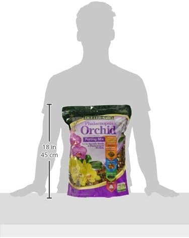 Better-Gro Phalaenopsis Mix - Premium Grade Phalaenopsis Potting Mix for Potting, Repotting, Enhanced Drainage, Air Flow & Root Ventilation, Ideal for Phalaenopsis Orchids - 8 Dry Quarts (Pack of 9)