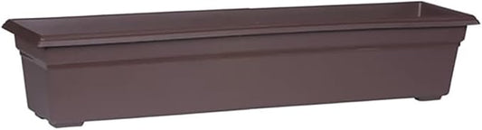 Novelty 16303 Countryside Flower Box Planter, Brown, 30-Inch