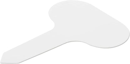 Foraineam 1000 Pack White Plastic Plant Labels, Waterproof T-Type Plant Tag Seedling Signs, Reusable Indoor Outdoor Nursery Garden Label Seed Stake Tags for Vegetables Herbs Flowers Potted Plants