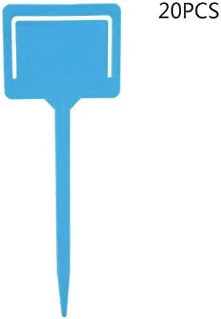 20 Pcs Plant Labels, PVC Gardening Flower Plant Label Identification Tags Garden Stake Tool(02)
