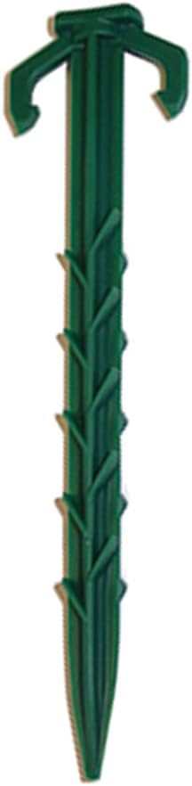 Heavy Duty Garden Stakes - Stronger Holding Power vs Metal Landscape Stakes - Made in USA - Biodegradable Over Time (No More Rusting Metal) (75, 6" EcoDuty Stakes)