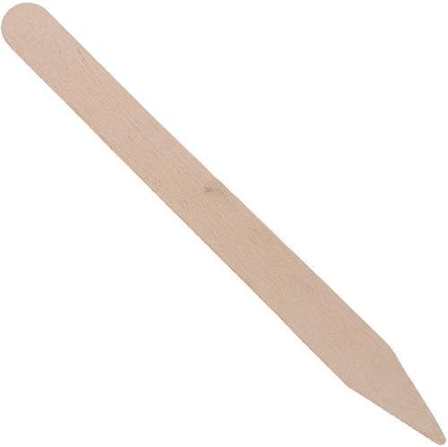 Wood Plant Pot Stakes, Bundle of 250 Stakes, 10 x 7/8 Inch (Coated)