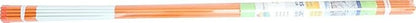 FiberMarker 36 Inch Reflective Pavement Markers 20 Pack, 5/16" Dia Solid Driveway Markers
