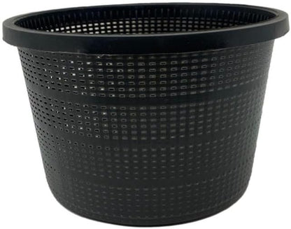 Chalily 7.5" Round Mesh Aquatic Plant Pot Great for Water Lilies, Lotus, and Other Pond Plants Round Plastic Planter for Outdoor Ponds Terrific for Aquatic Soil Plant Basket