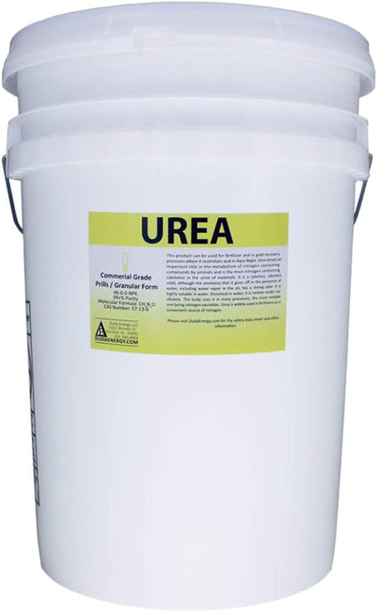 Duda Energy 45 lb Pail of Urea 99+% Pure Commercial Grade 46-0-0 Granular Fertilizer