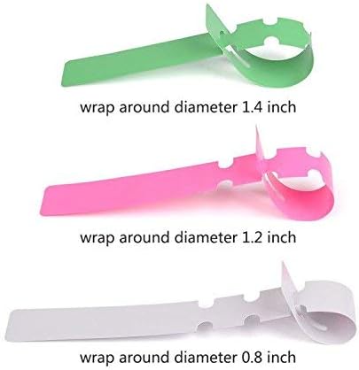 250 Pieces Plant Labels Plant Tree Tags Outdoor Waterproof Plastic Wrap Around Hanging Nursery Garden Gardening Labels Stakes Markers Reusable