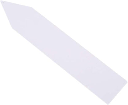 100 Pcs Plastic Plant Seed Labels Pot Marker Nursery Garden Stake Tags (White)