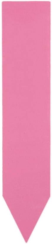 100 Pcs Plant Labels Tags, Plastic Plant Seed Waterproof Labels Pot Marker Nursery Garden Stake Tags (Pink)