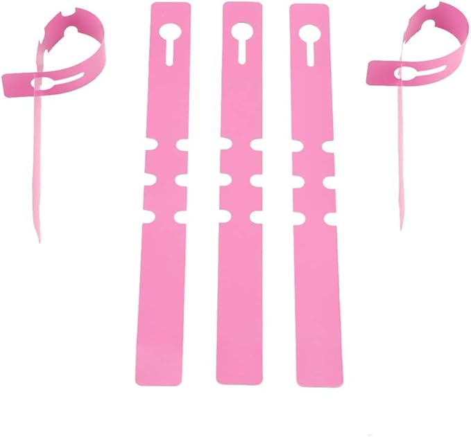 100PCS Plastic Plant Hanging Tree Tags Wrap Around Nursery Garden Labels Markers Waterproof Nursery Garden Labels Tags()