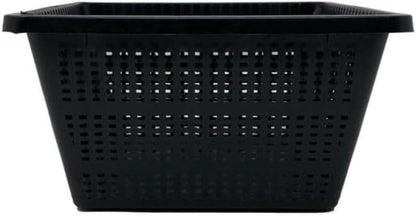 Chalily 6.75" Square Mesh Aquatic Plant Pot Great for Water Lilies, Lotus, and Other Pond Plants Square Plastic Planter for Outdoor Ponds Terrific for Aquatic Soil Plant Basket