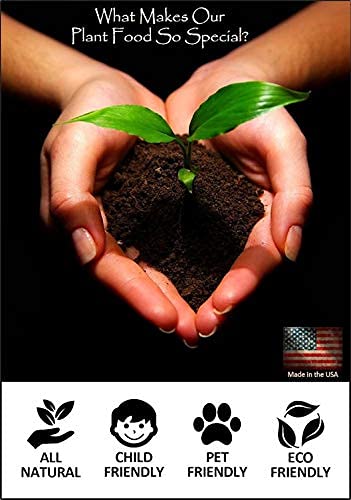 TeaDrops Organic All Purpose Plant Fertilizer – 16 Liquid Indoor House Plant Food Packets – Make up to 32 Gallons (Easy use in Watering Can & Containers, Ecofriendly)