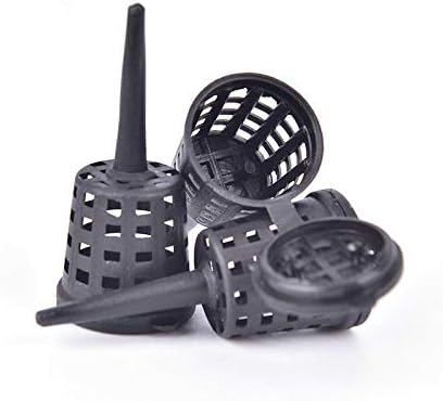 OBANGONG 100PCS Fertilizer Mesh Baskets Garden Nursery Pots Portable Aquarium with Lid Planting Nutrition Cups for Succulent,Orchid,Bonsai