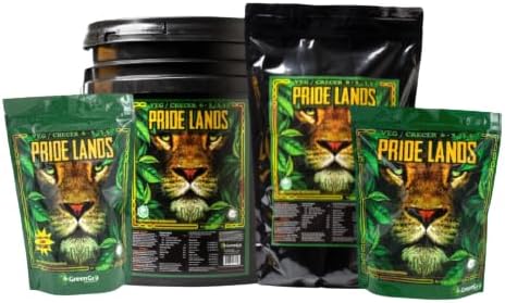 GreenGro Pride Lands Veg Premium Organic Dry Top Dress Fertilizer for The Vegetative Cycle, Bigger Buds and Healthier Plants with Our Complete Veg Food, Easy to Use and All Natural, 5 lb