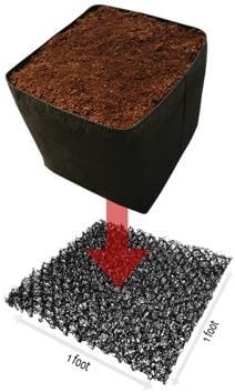 Victory 8 DekProTek Modular 1 ft x 1 ft (Pack of 12) Drainage Aeration Pad Deck Protector for Use with Pots Planters and Raised Beds