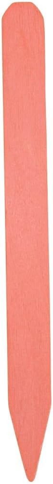 Garden Labels Wood Plant Pot Stakes, Bundle of 250 Stakes, 12 x 1 and 1/8 Inch (Painted Pink)