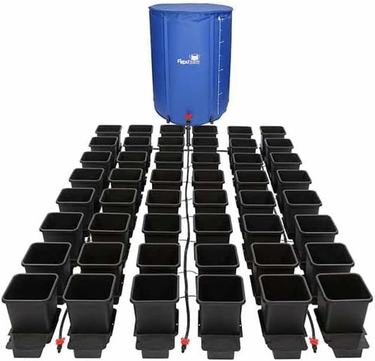Happy Hydro AutoPot 1Pot Systems, 1-100 Pots (2.2g, 48 Pot with Reservoir)
