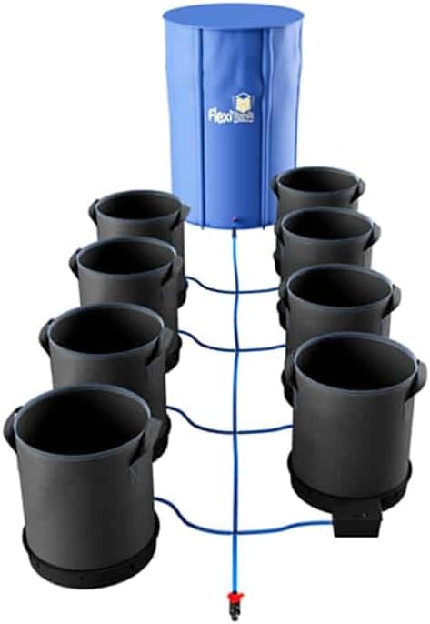 Happy Hydro AutoPot XXL Self Watering Systems, 1-100 Pots (13gal, 8 Pot XXL with Reservoir)